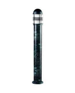 Dabmar D3200-LED112-VG 120V Cast Aluminum Bollard VERDE GREEN 